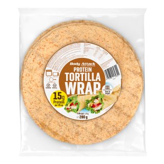 Body Attack Protein Tortilla Wraps (280g)