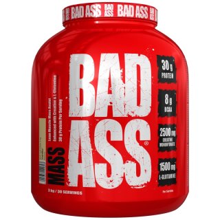 Bad Ass Mass Gainer 3kg Strawberry