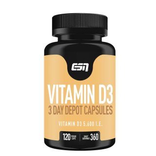 ESN Vitamin D3 120 Kapseln