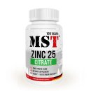 MST - Zinc Citrate 25mg 100 Kapseln Zink