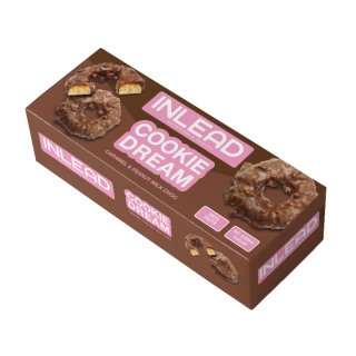 Inlead Cookie Dream Caramel & Peanut 125 g Milk Choc