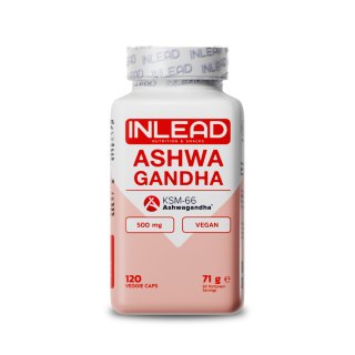 Inlead Ashwagandha KSM-66 120 Caps