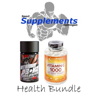 Health Bundle Vitamin C + K2 + D3
