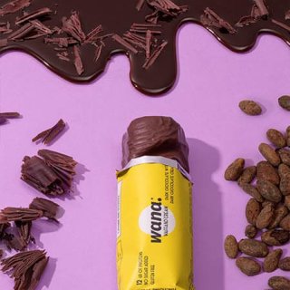 WaNa Food Protein Riegel Dunkle Schokolade mit dunkler Schokoladen-Creme