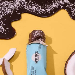 WaNa Food Protein Riegel Dunkle Schokolade mit Kokosnuss-Creme